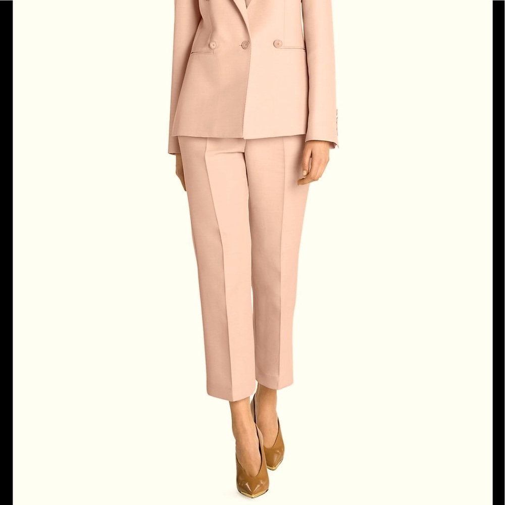 Stella McCartney Wool Mikado Cropped Trousers